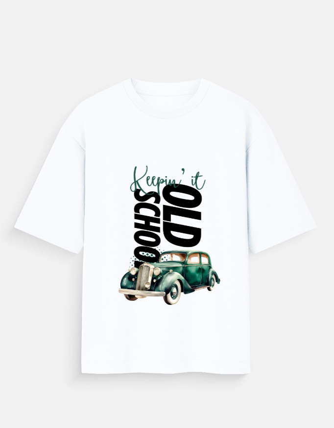 Old school Unisex Oversized Standard T-Shirt
