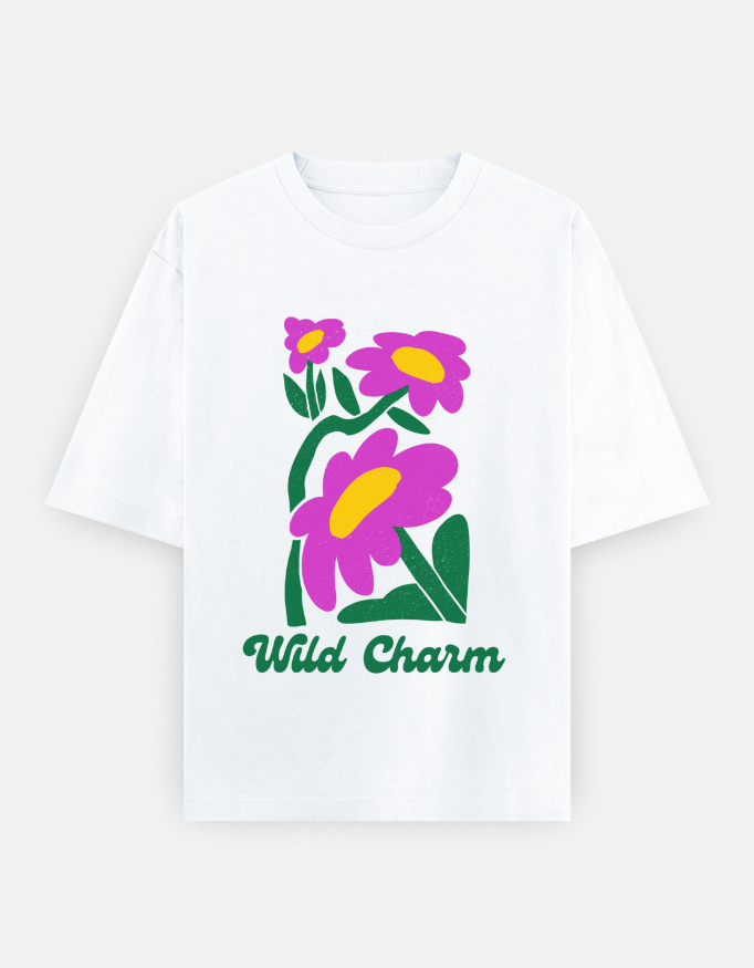 Wild charm Oversized T-Shirt