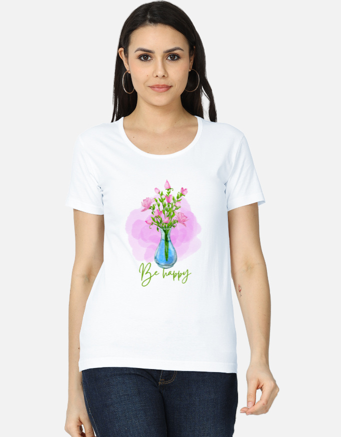 Be Happy Women's Classic T-Shirt