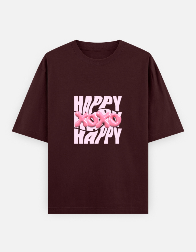 Xoxo Oversized Classic T-Shirt