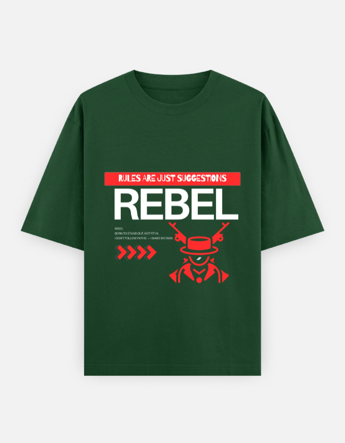 Rebel Unisex Oversized Classic T-Shirt