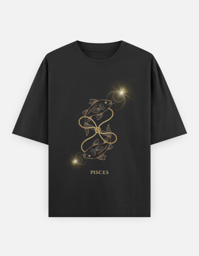 Pisces Unisex Oversized Classic T-Shirt