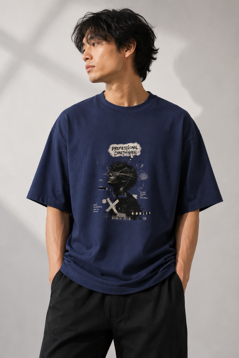 Professional Overthinker Unisex Oversized Classic T-Shirt