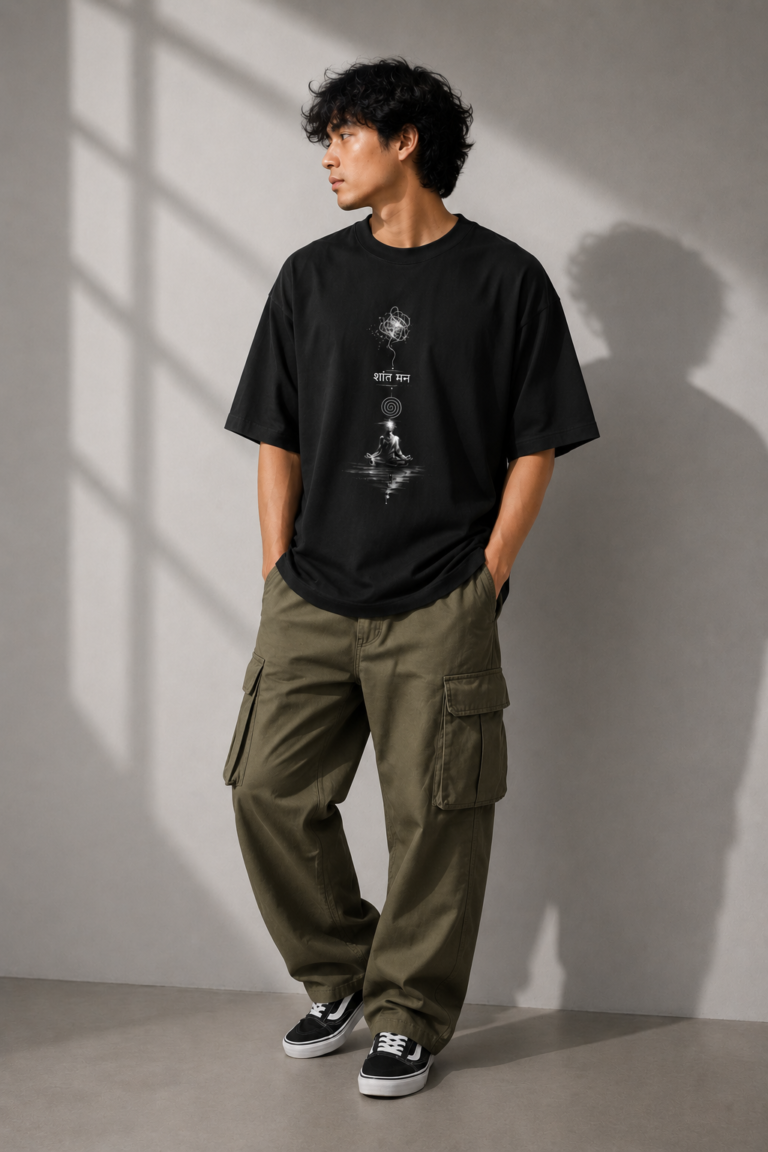 Inner Peace Unisex Oversized Classic T-Shirt