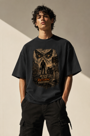 Ride Alone Unisex Oversized Classic T-Shirt