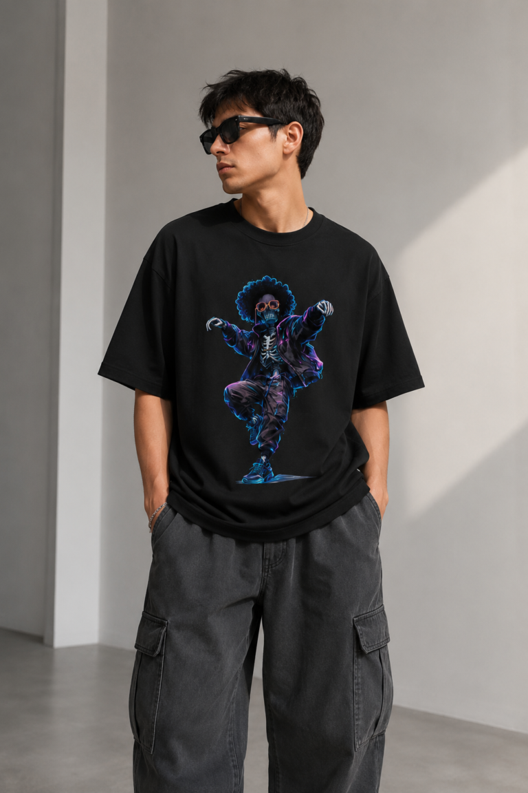 Neon Groove Unisex Oversized Classic T-Shirt