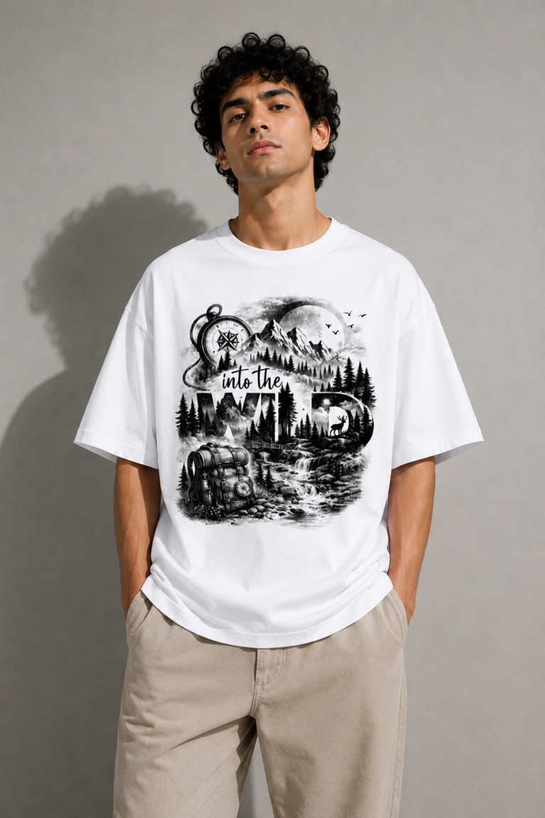 Into the Wild Unisex Oversized Classic T-Shirt