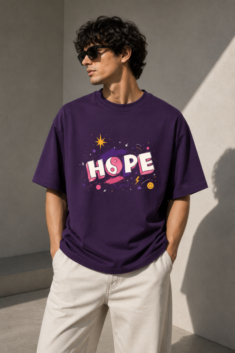 Hope Unisex Oversized Classic T-Shirt