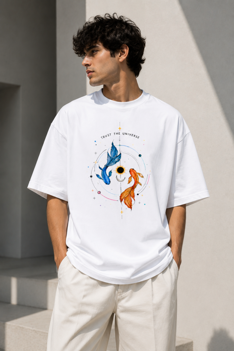 Trust the Universe Unisex Oversized Classic T-Shirt