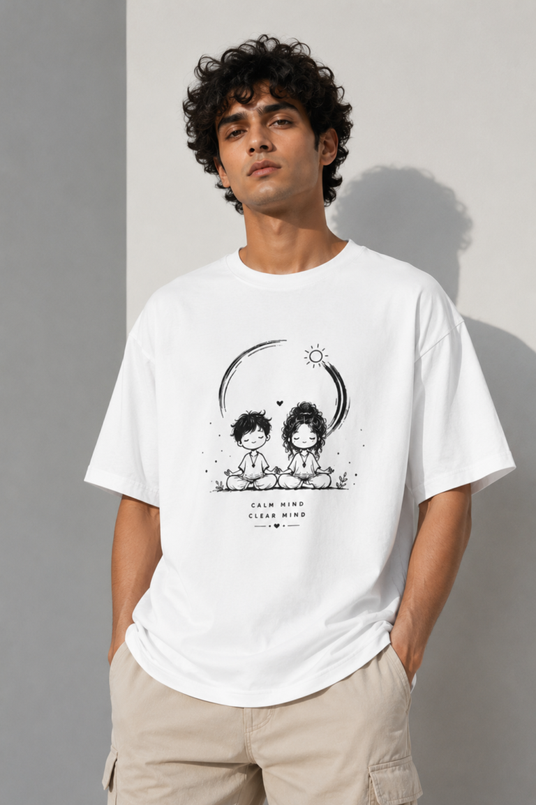 Calm  Unisex Oversized Classic T-Shirt